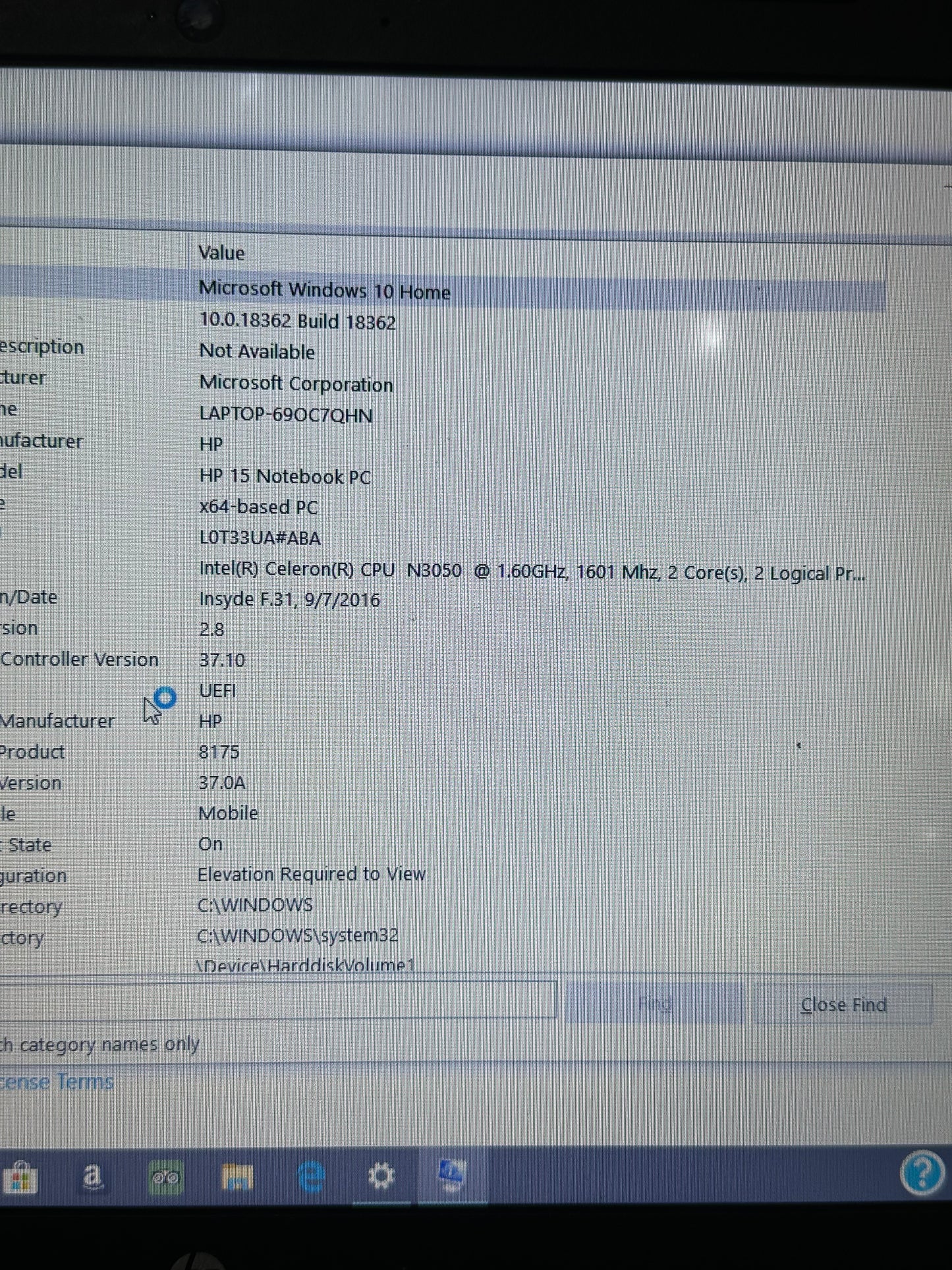 Hp 15 notebook pc
